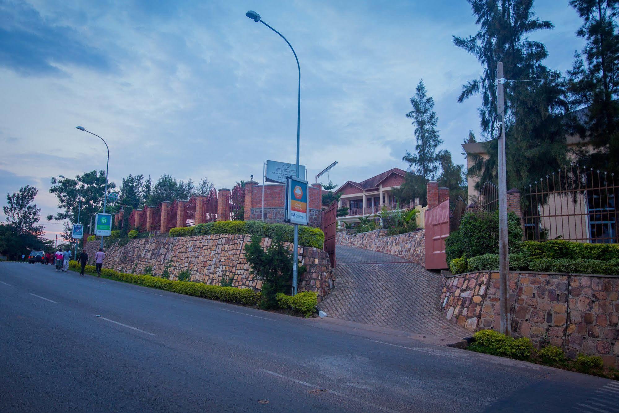 Quiet Haven Hotel Kigali Eksteriør billede